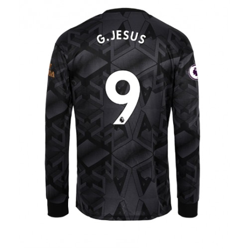 Fotbalové Dres Arsenal Gabriel Jesus #9 Venkovní 2022-23 Dlouhý Rukáv